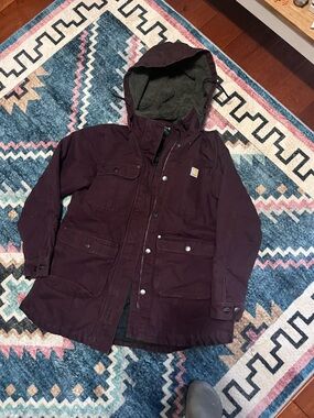 Carhartt Women’s Hooded Field Jacket - BlackBerry